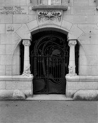 Indgangen til Castel Beranger, 1897-98